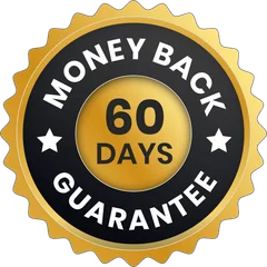 Gluco Recover 60-day money-back guarantee gold seal